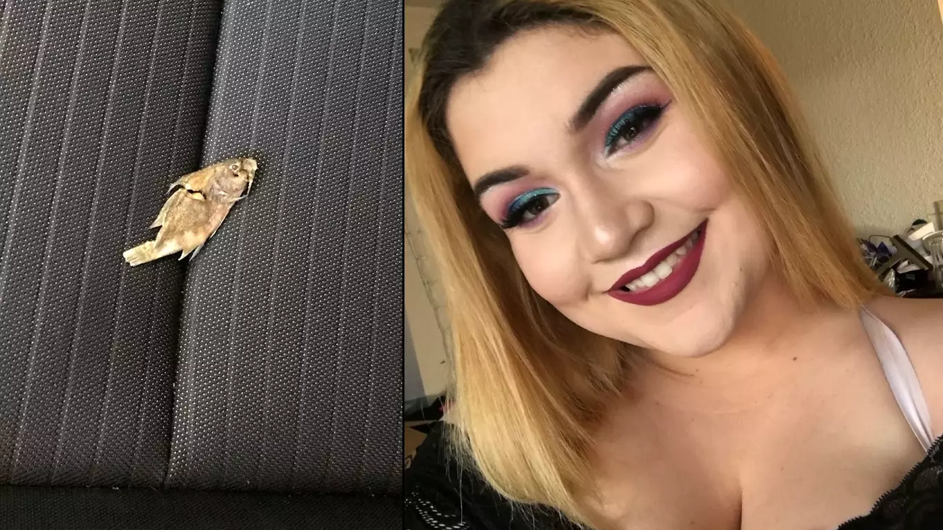 Girl Finds Dead Fish In Her Car While Searching For Her Debit Card