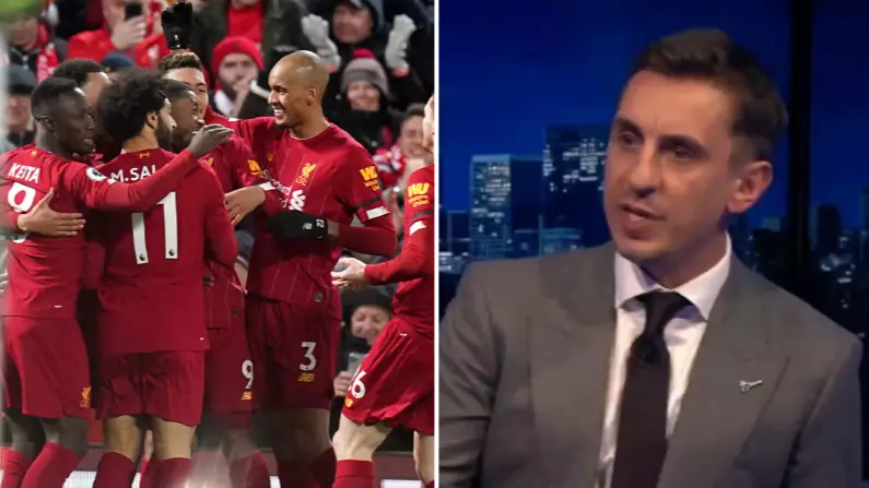 Gary Neville Talks Brilliantly About The Possibility Of Liverpool Dominating For Years