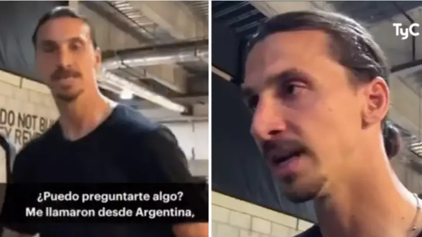 Zlatan Ibrahimovic Reacts Angrily To Reporter Who Asks Him About Daniele De Rossi