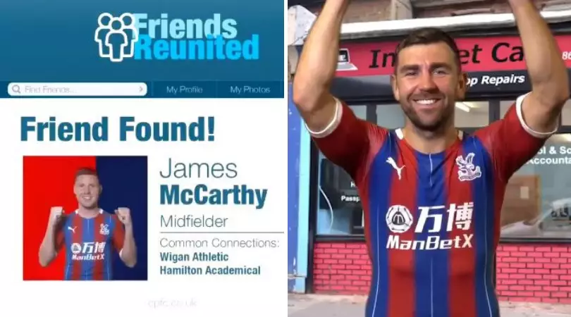 Crystal Palace Have Posted The Worst Announcement Video Ever For James McCarthy 