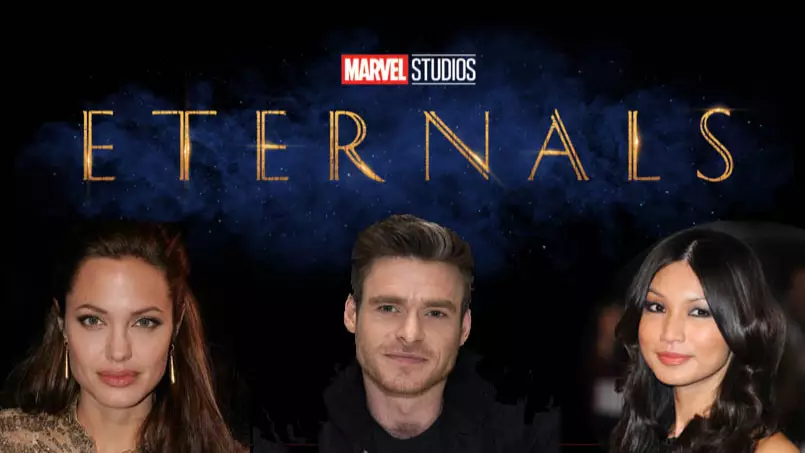 Gemma Chan, Richard Madden and Angelina Jolie will star in The Eternals.