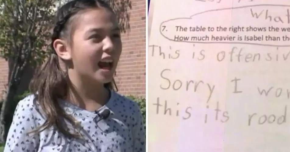 Schoolgirl Refuses To Answer ‘Offensive’ Homework Question