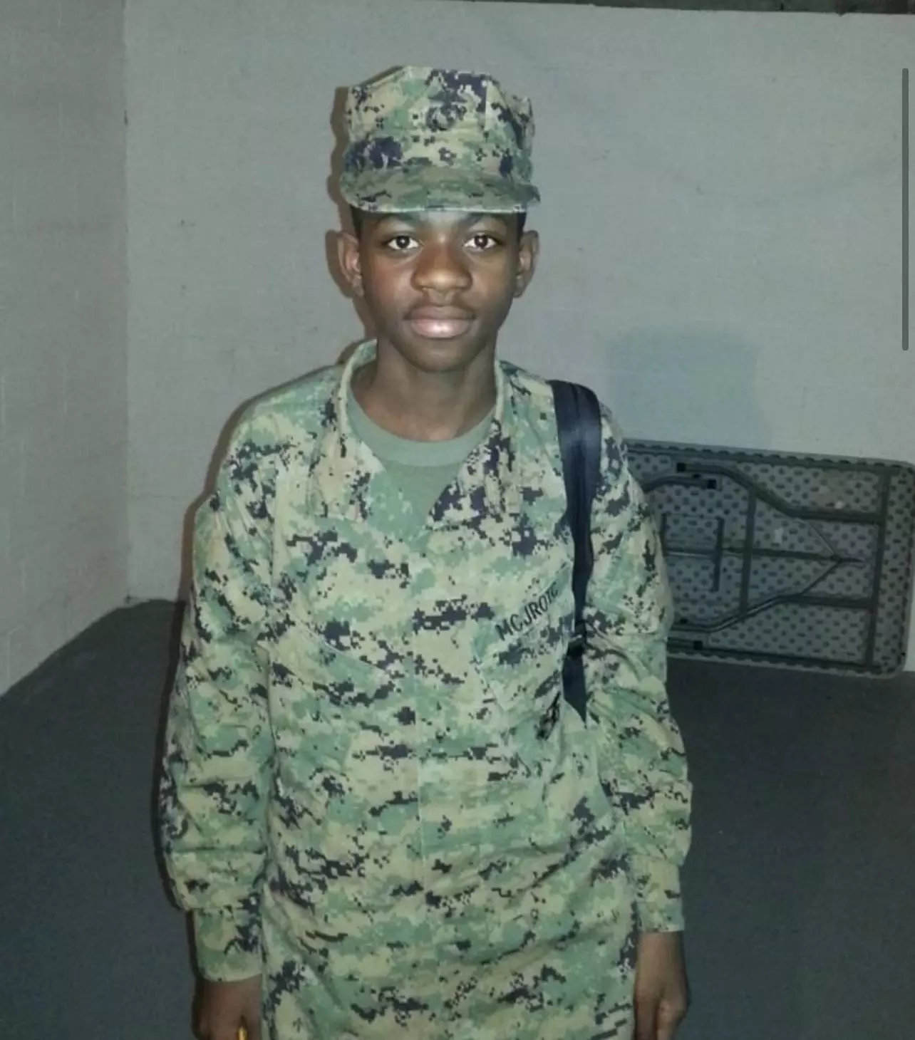 A photo which looks like Lil Nas X in a military uniform is circulating on Twitter. (