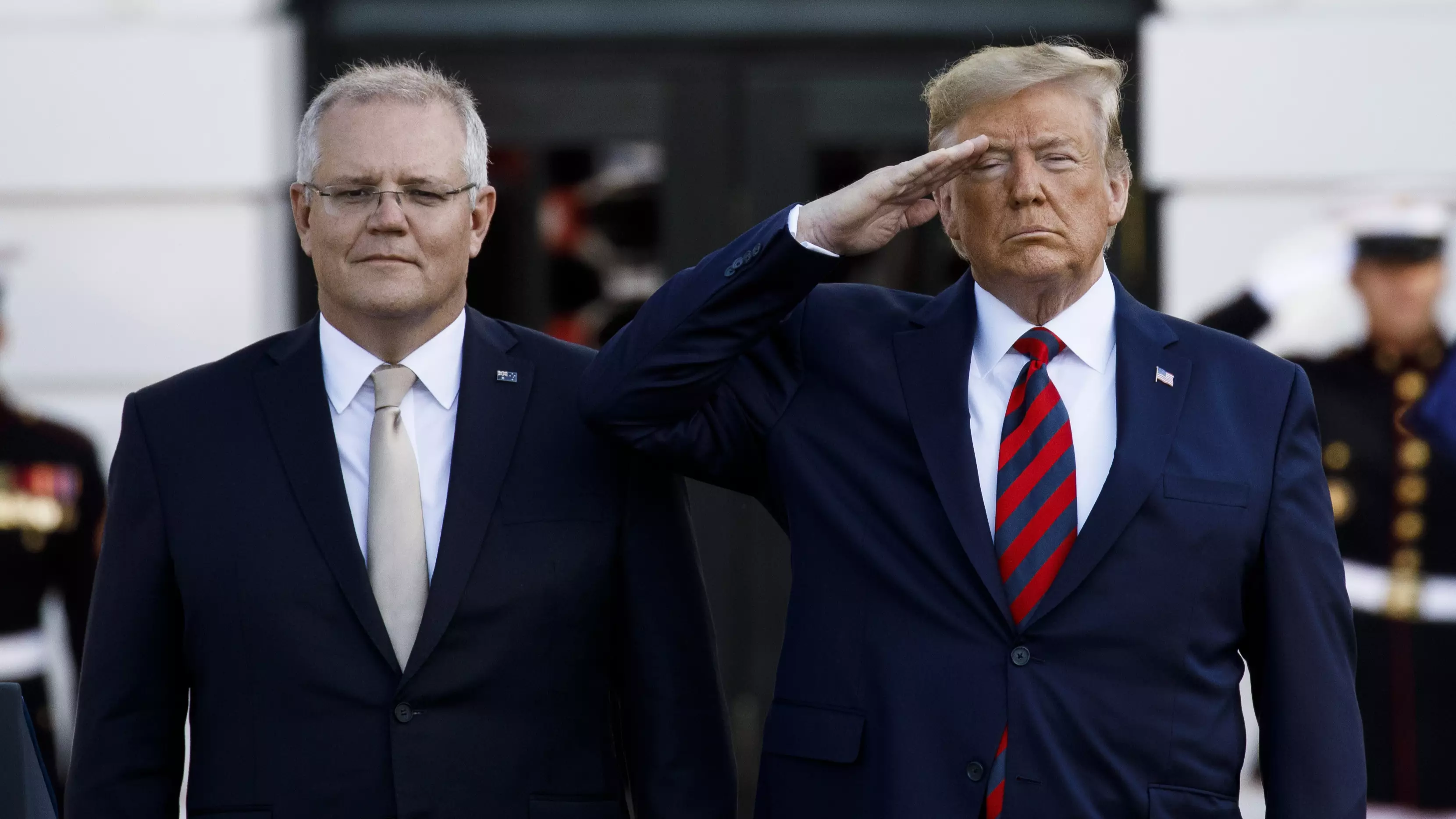 Donald Trump Awards Scott Morrison With One Of The Highest Military Honours