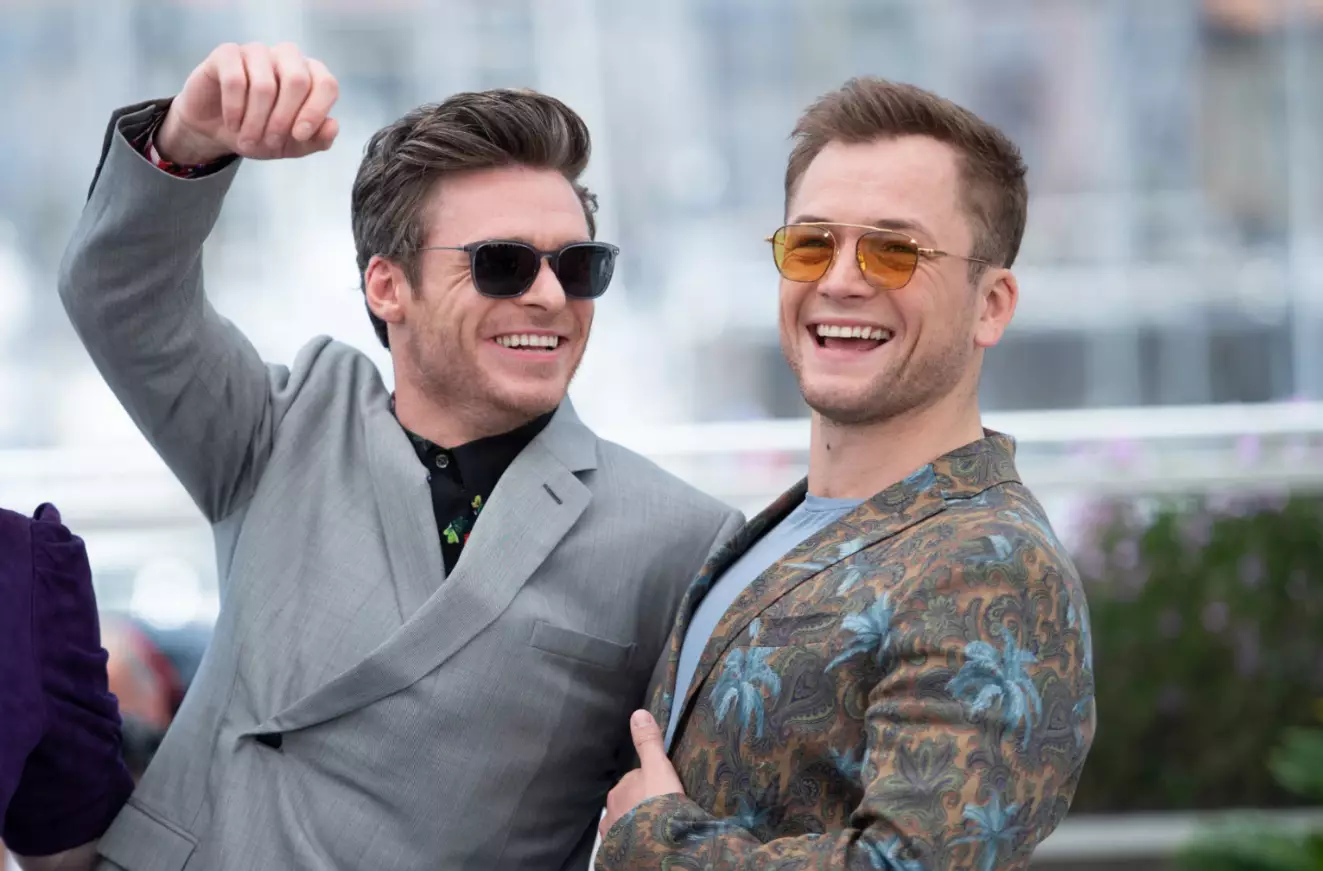 Richard Madden and Taron Egerton at this year's Cannes International Film Festival.