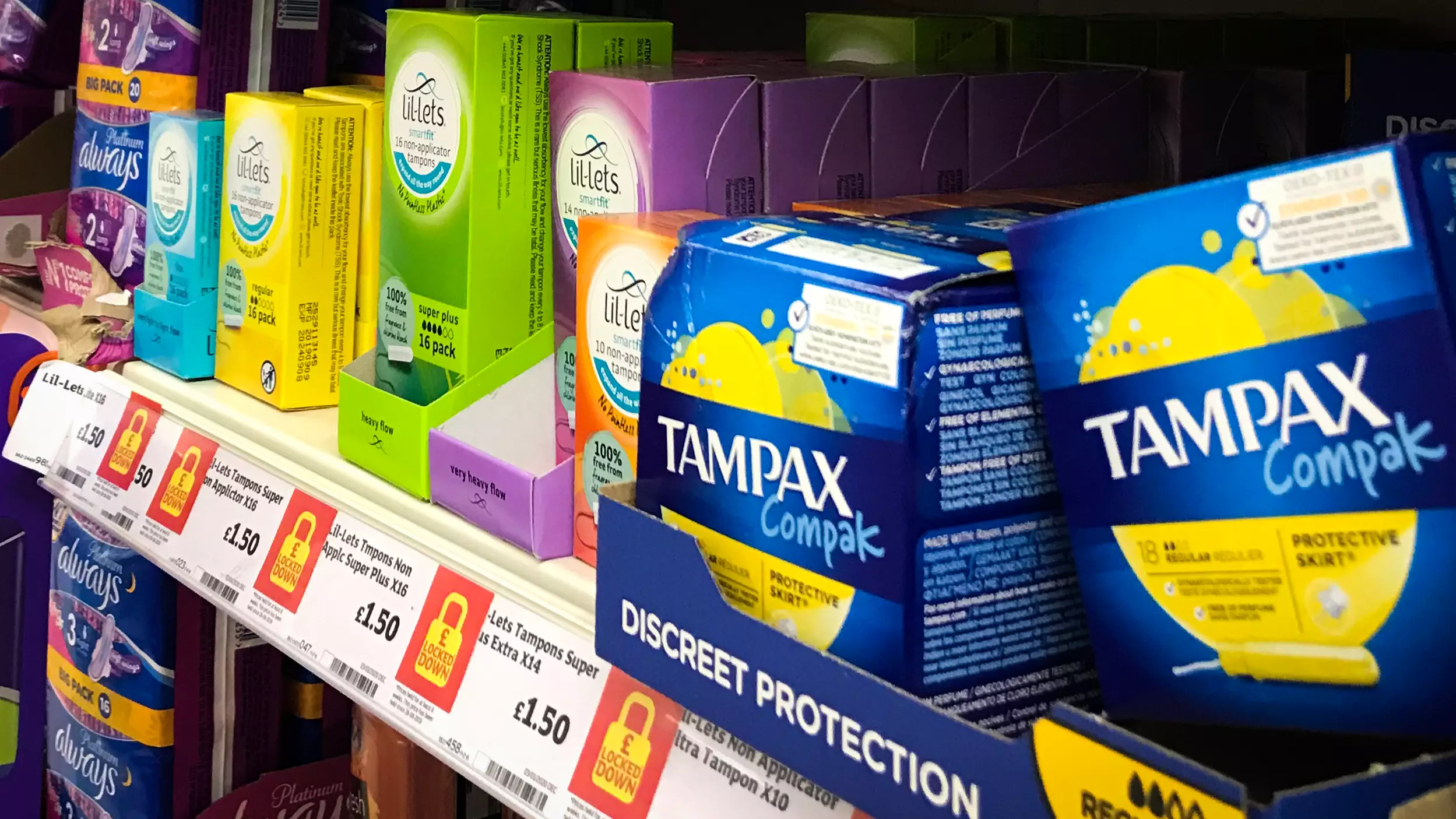 Tampon Tax Scrapped From Today After 20 Years Of Campaigning 