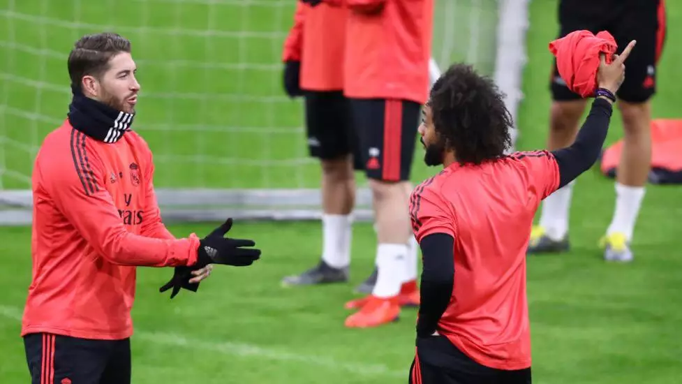 Sergio Ramos And Marcelo Involved In Training Ground Bust-Up