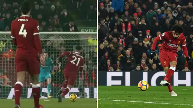 Tunnel Cam Shows What Van Dijk Did Before Mo Salah's Goal Against Newcastle