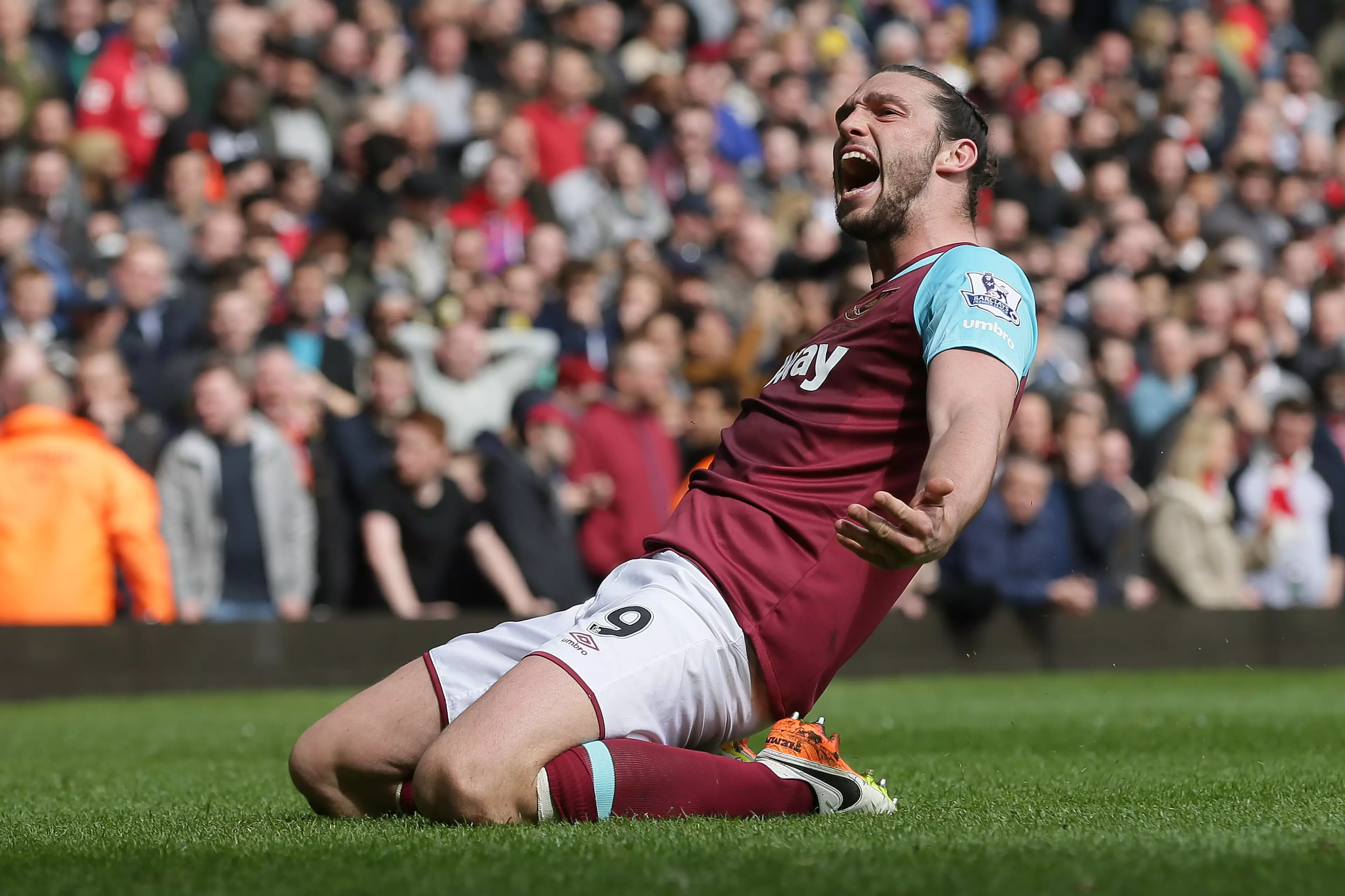 There hasn't been enough of this at West Ham for Carroll. Image: PA Images