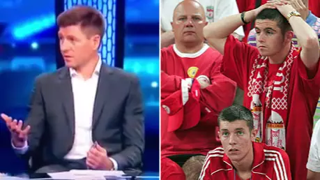 Watch: Steven Gerrard Accidentally Confirms Liverpool Player Is Leaving Club 