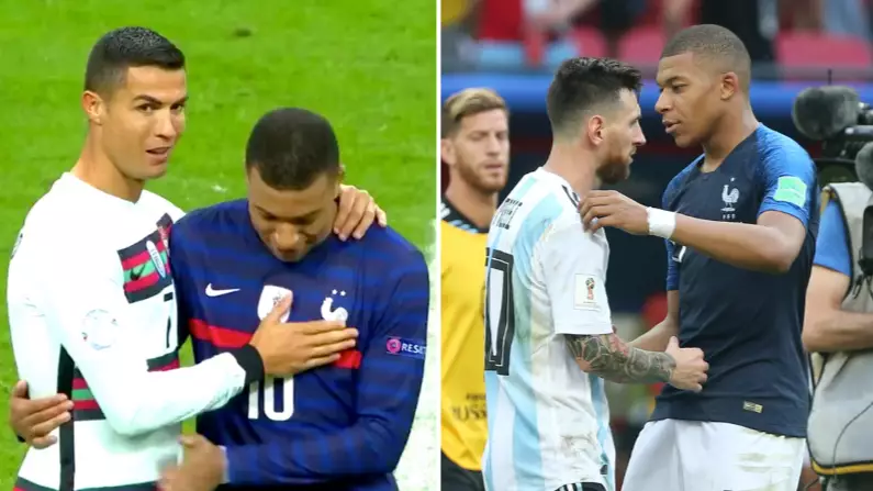 Kylian Mbappe's Brilliant Answer When Asked To Choose Between Lionel Messi And Cristiano Ronaldo In His Team