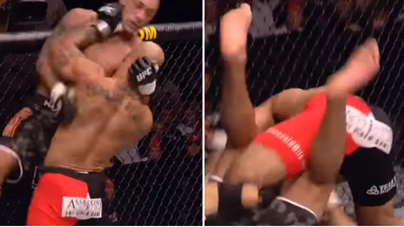 Houston Alexander Casually Performed Chokeslam On Opponent In UFC Fight