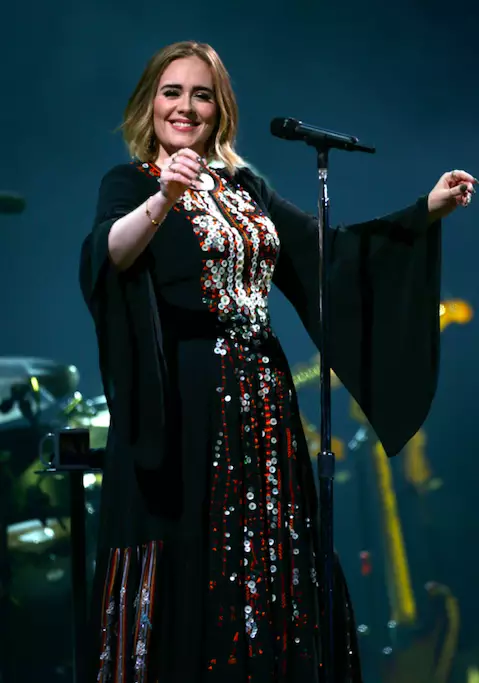 Adele relived her Glastonbury performance this weekend (