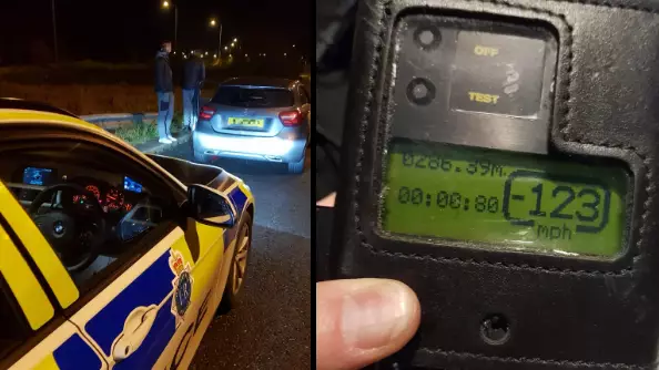 Man Caught Doing 123mph Told Police He Was Speeding To 'Get A Kebab' 