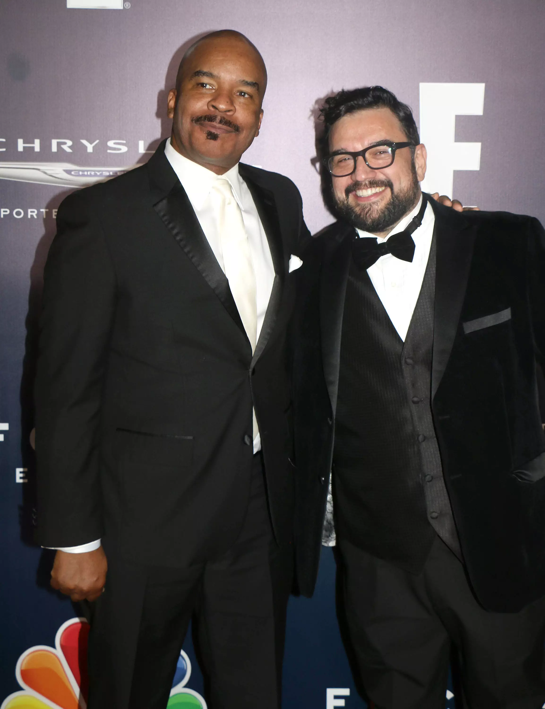 David Alan Grier and Horatio Sanz at the 74th Annual Golden Globe After Party in 2017. (
