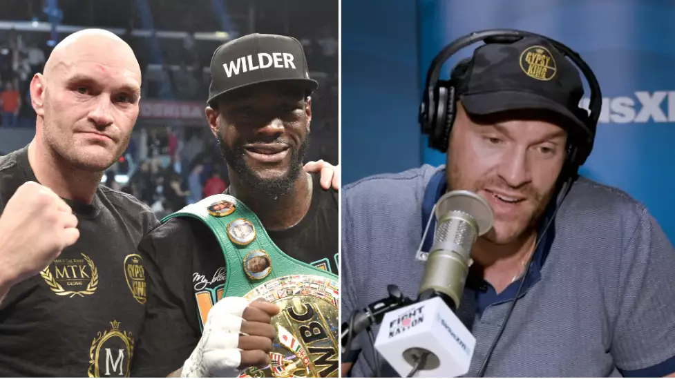 Tyson Fury Savagely Responds To Deontay Wilder For Asking Him To "Step Aside"