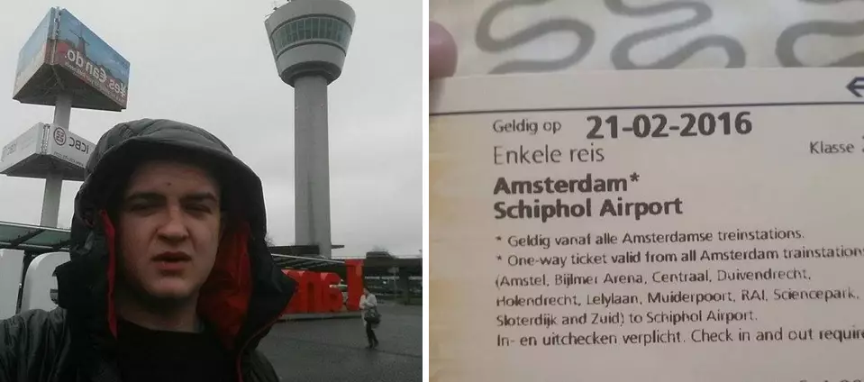 Scottish Lad Goes On Night Out In Glasgow And Wakes Up In Amsterdam
