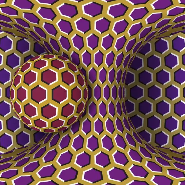 People have suggested this illusion reflects stress levels and fatigue.