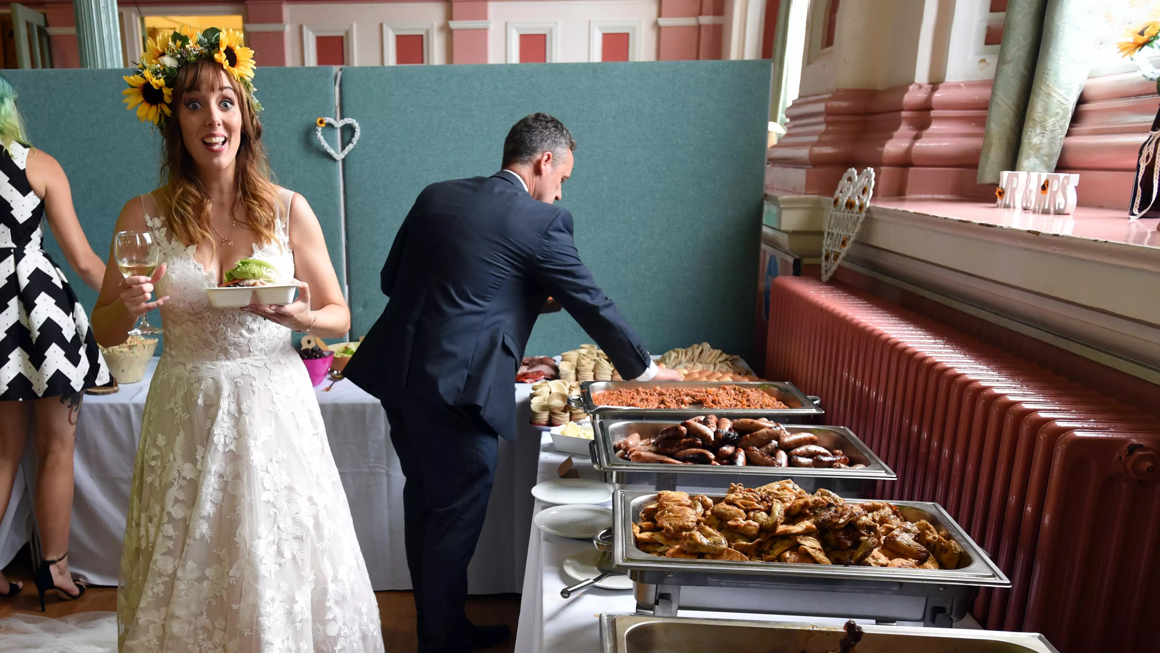 Couple Feed Wedding Guests For Just £5 A Head – Using 'Waste Food'  