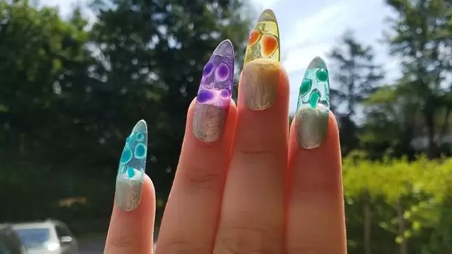 Lava Lamp Nails Are Trending On Instagram And We Can’t Get Enough