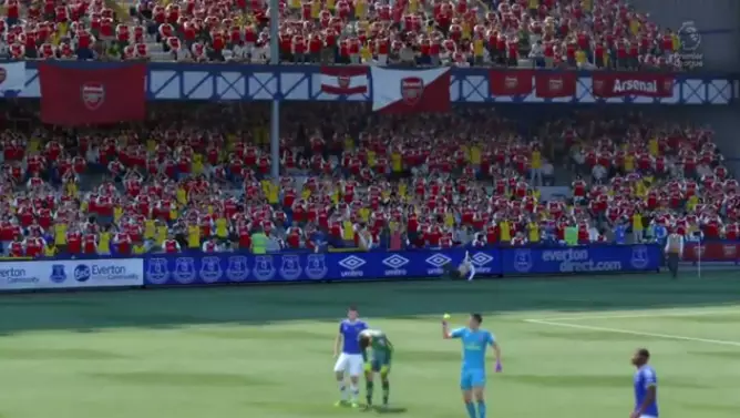 WATCH: Ball Boy Falls On His Arse In Bizarre New FIFA 17 Footage