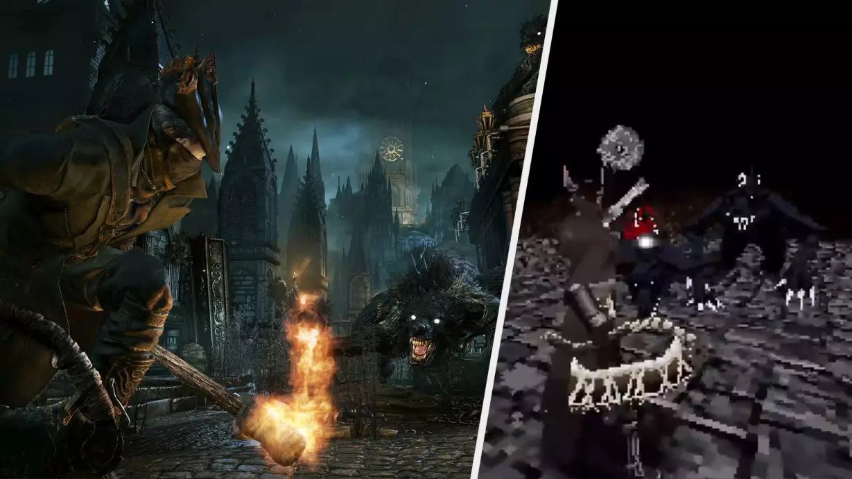 'Bloodborne' Is Being Remade... As A PlayStation One Game