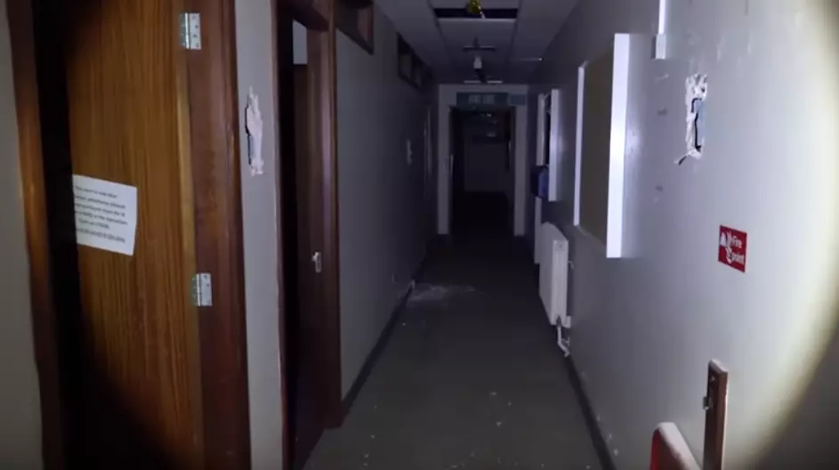 Urban explorer Warren Tepper visited the North Staffordshire Royal Infirmary, which closed in 2012.