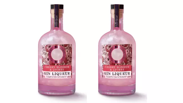 Asda Is Selling A Pink Shimmery Cherry Blossom Gin For Valentine's Day