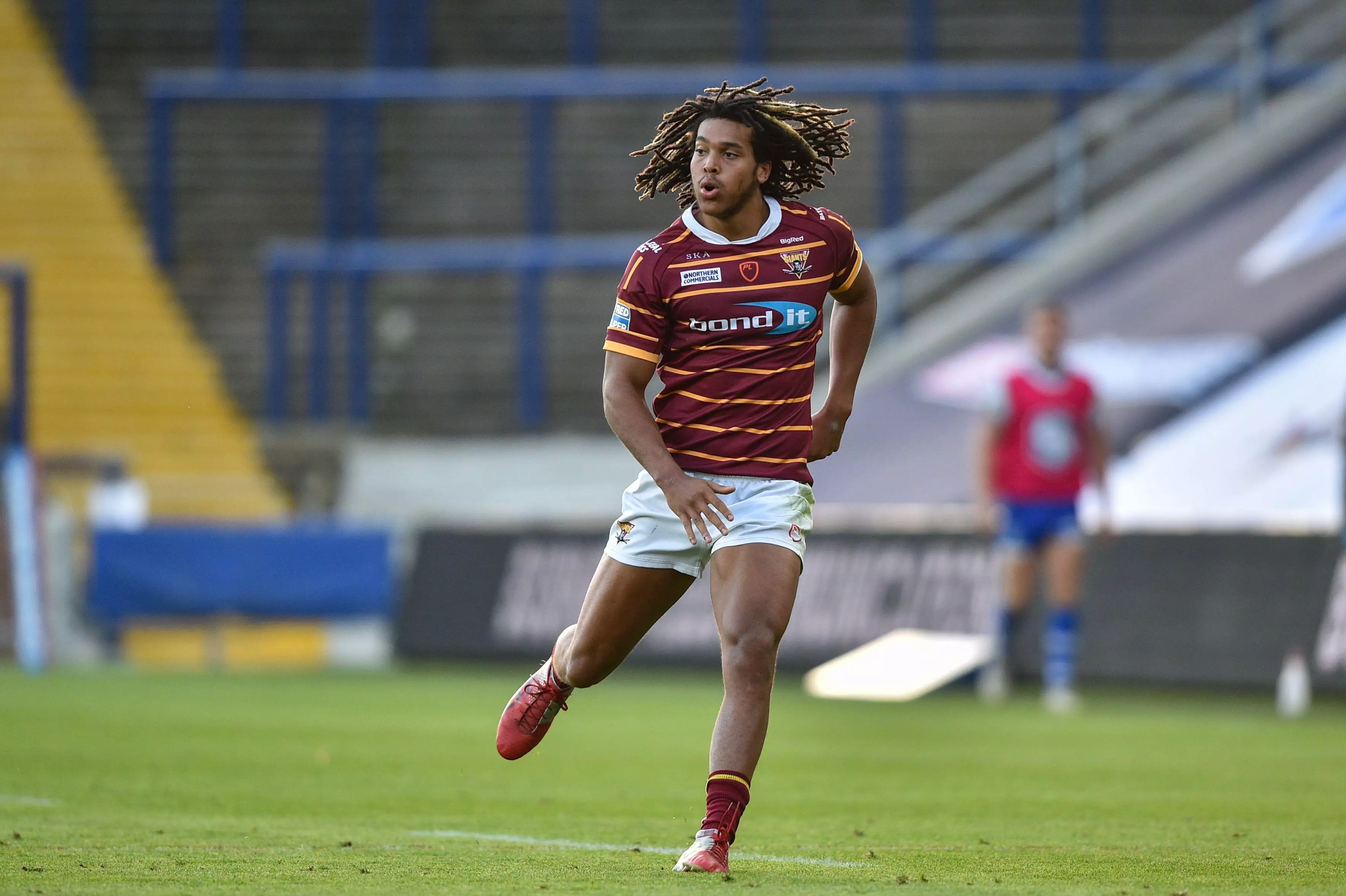 Dominic Young during his time with the Huddersfield Giants.
