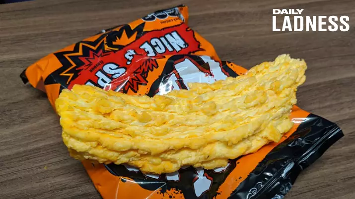 Co-Workers Discover Enormous Nik Nak In Packet Bought From Vending Machine