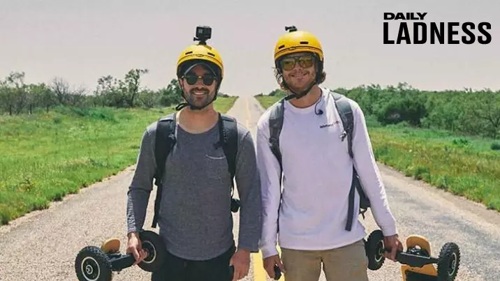 LADs Broke Guinness World Record Travelling Across Texas On Electric Skateboards For Charity