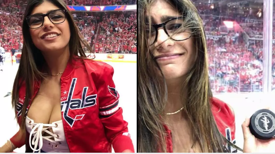 Mia Khalifa To Have Surgery On Her Breast After 80mph Hockey Puck Hits Her Chest 