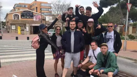 LAD Goes On Holiday With Gang Of Strangers Because He Has Same Name As Their Friend