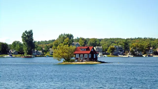 The World's Smallest Island Has Just Enough Room For A House And A Tree