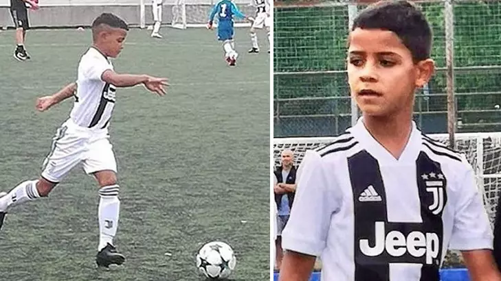 Cristiano Ronaldo Jnr Produced Another Four Goal Display