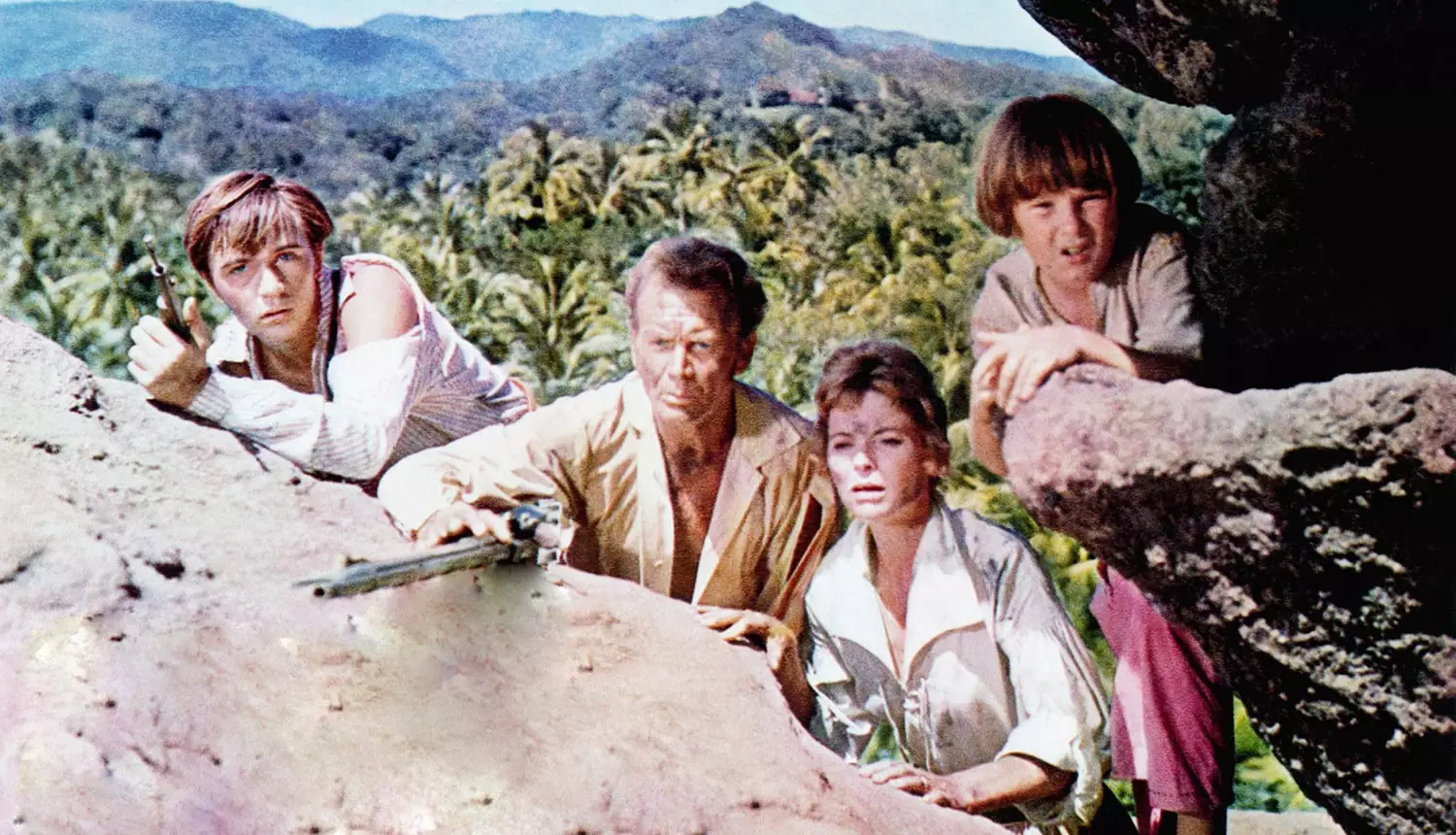 The live-action film Swiss Family Robinson also carries a warning (