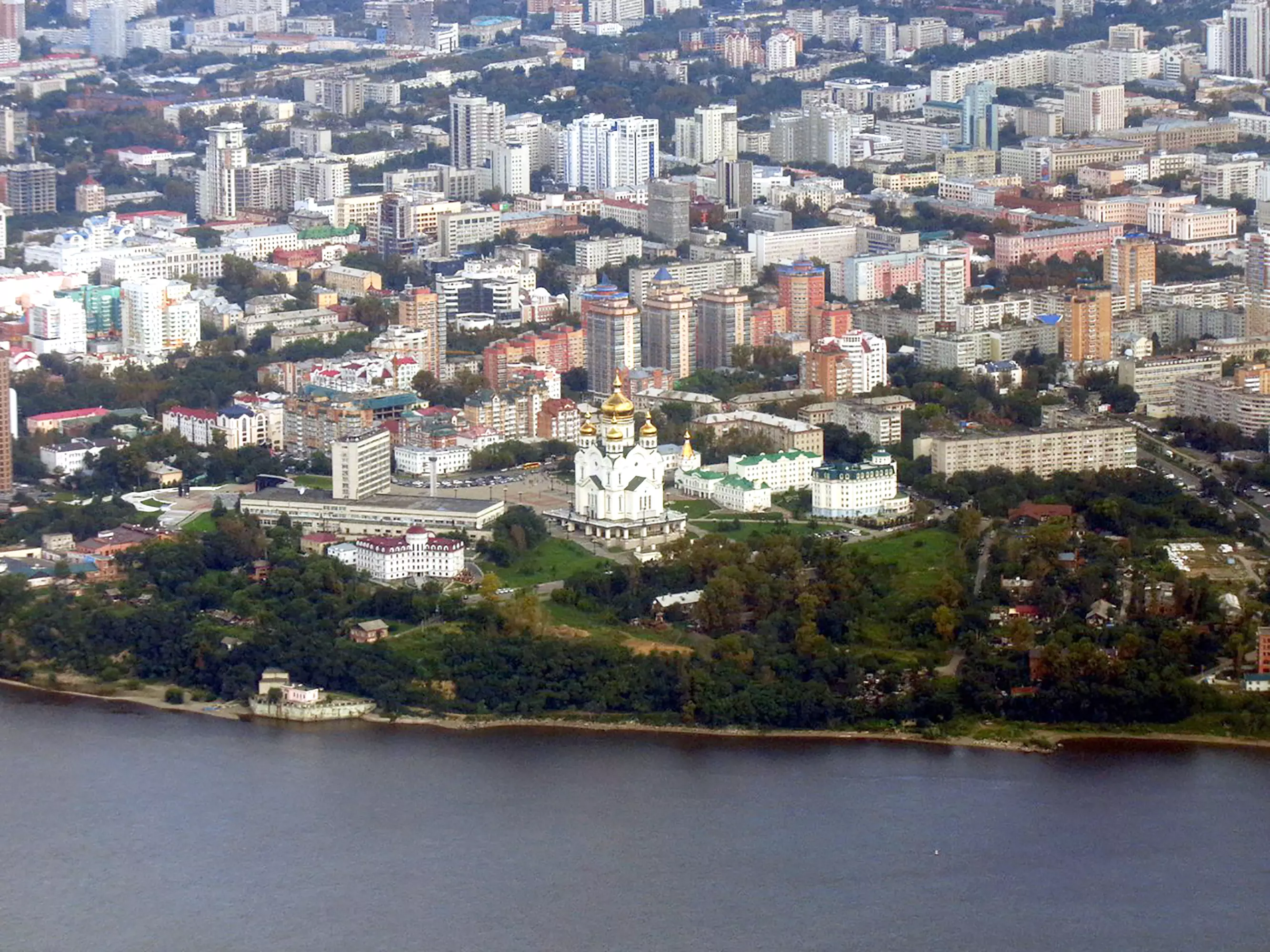 The city of Khabarovsk.