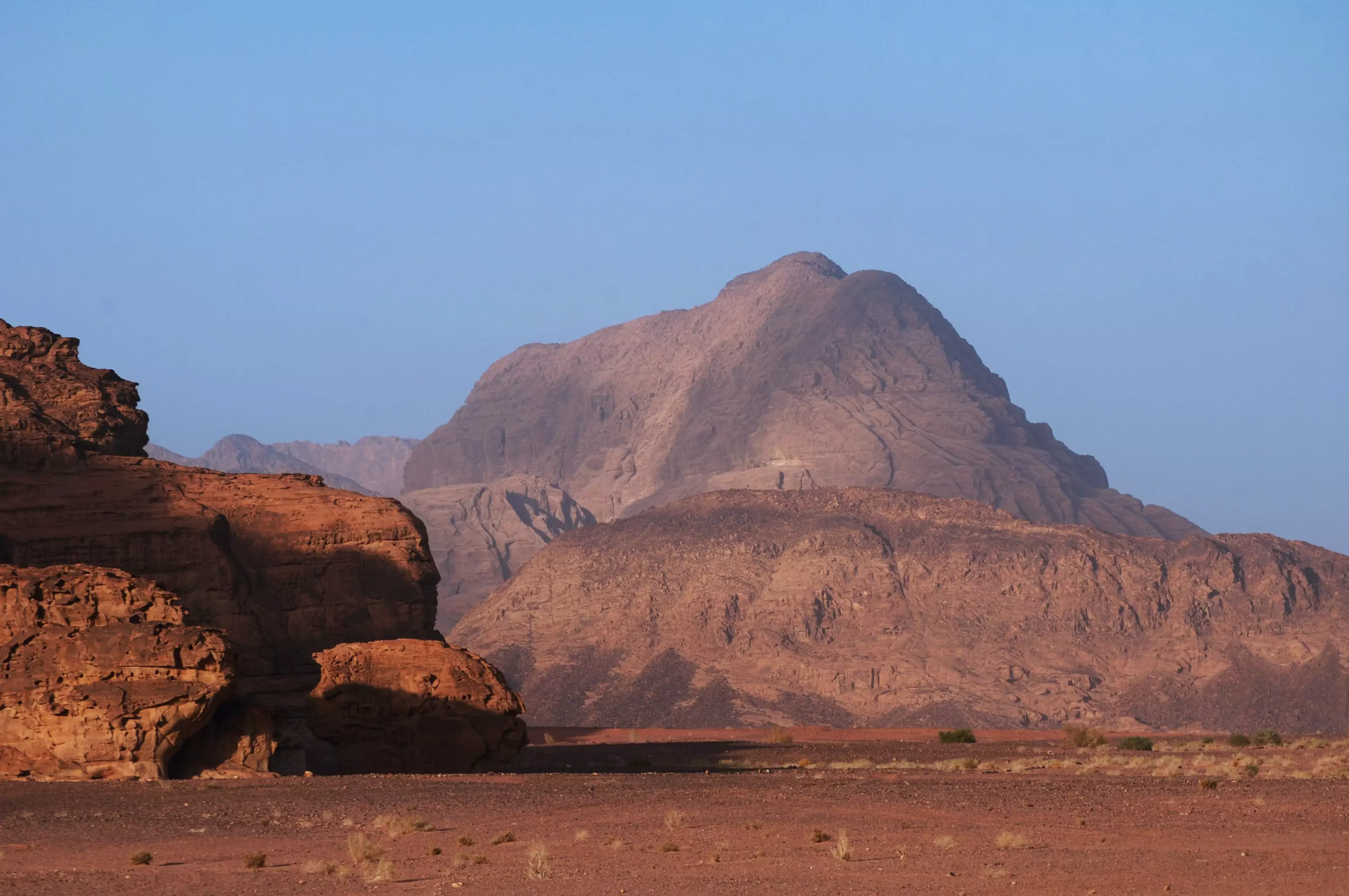 Wadi Rum in Jordan. (