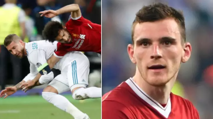 Andy Robertson Drops A Truth Bomb About Mohamed Salah And Sergio Ramos Incident 