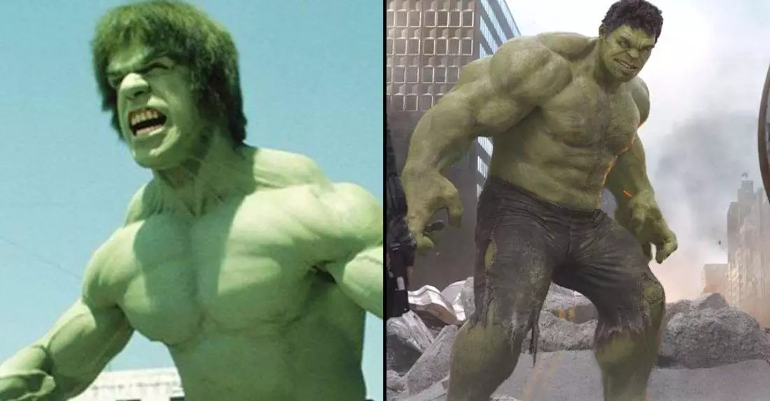 The Hulk used to just be a hench guy painted green.