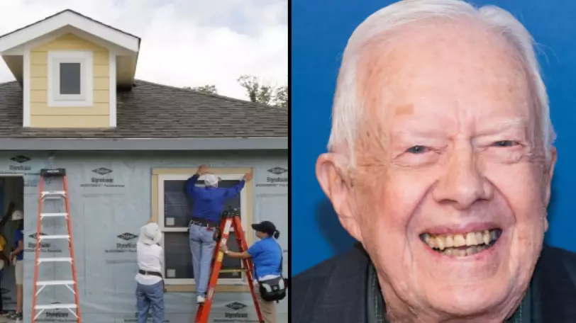 Ex-US President Jimmy Carter Still Lives In House He Built Before His Presidency
