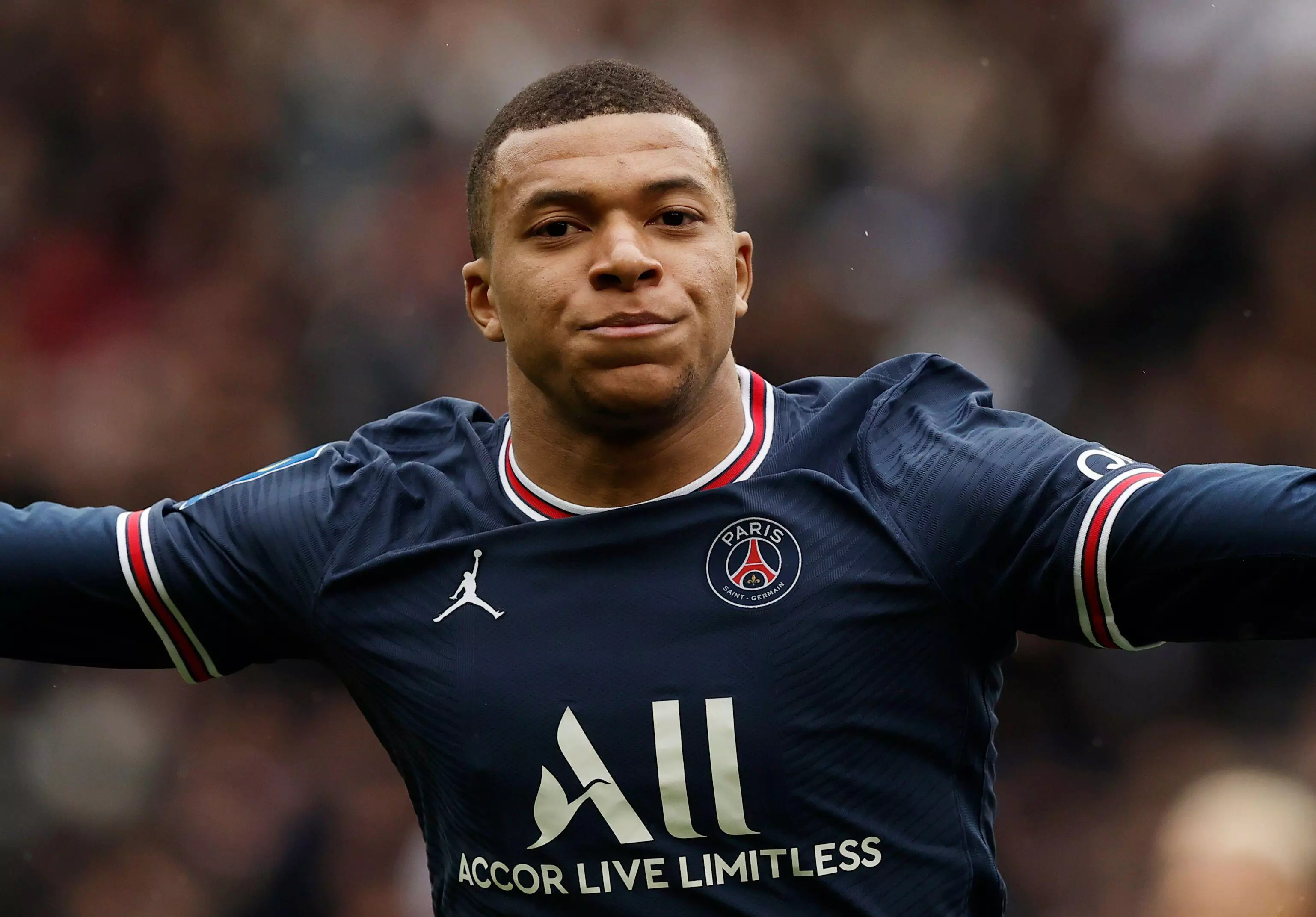 Mbappe is out of contract at the end of the season (Image: PA)