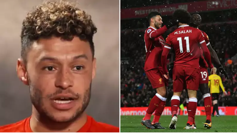 Alex Oxlade-Chamberlain's Absolutely Brilliant Response To Being Asked: 'Is Mo Salah Selfish?'