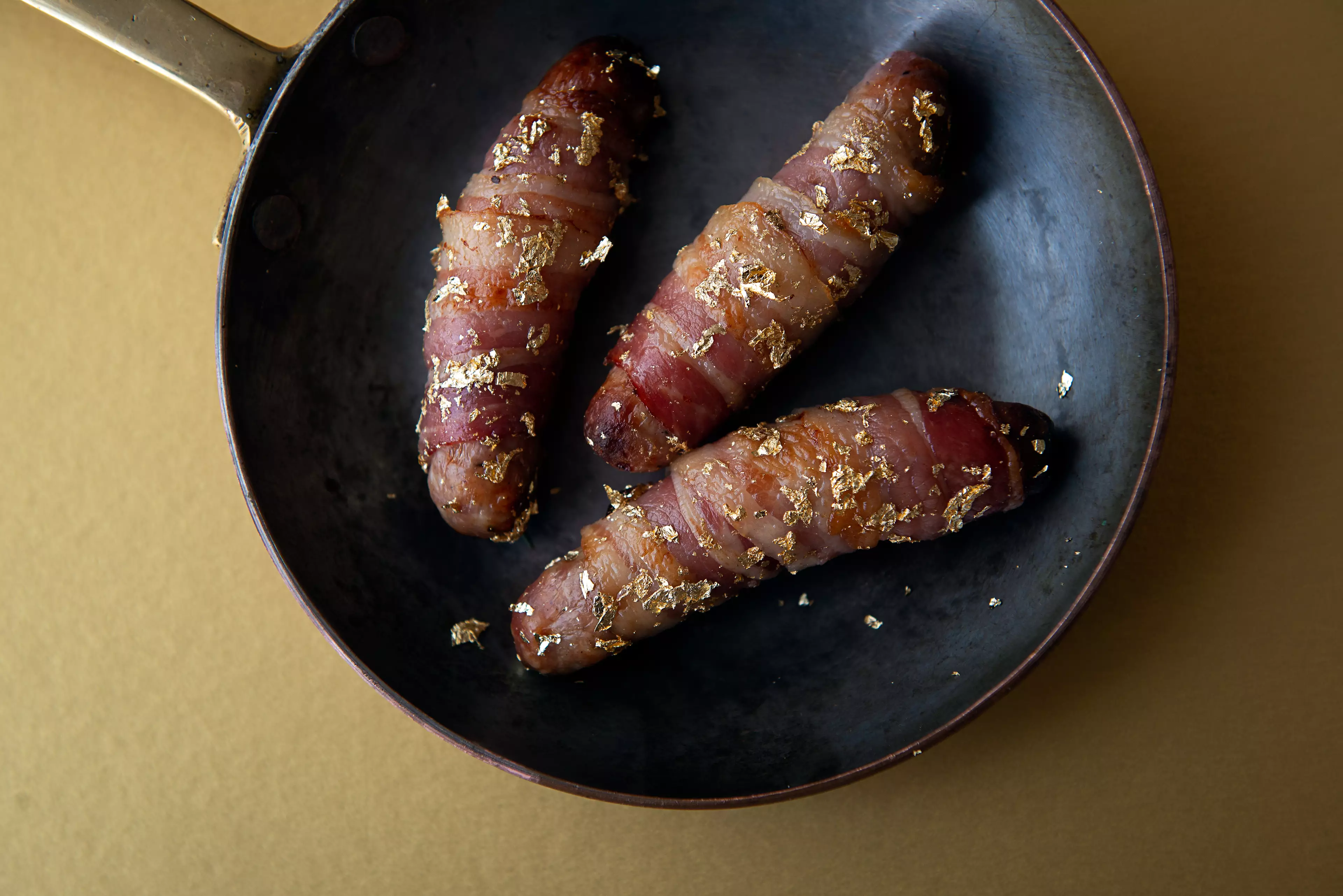 Farmison&Co's golden pigs in blankets are £60 for a pack of six (