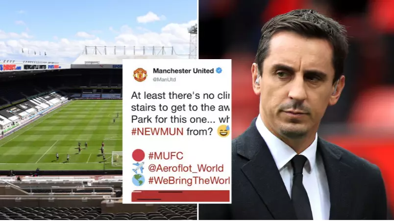 Manchester United Forced To Delete Tweet After It Was Slammed By Gary Neville And Fans