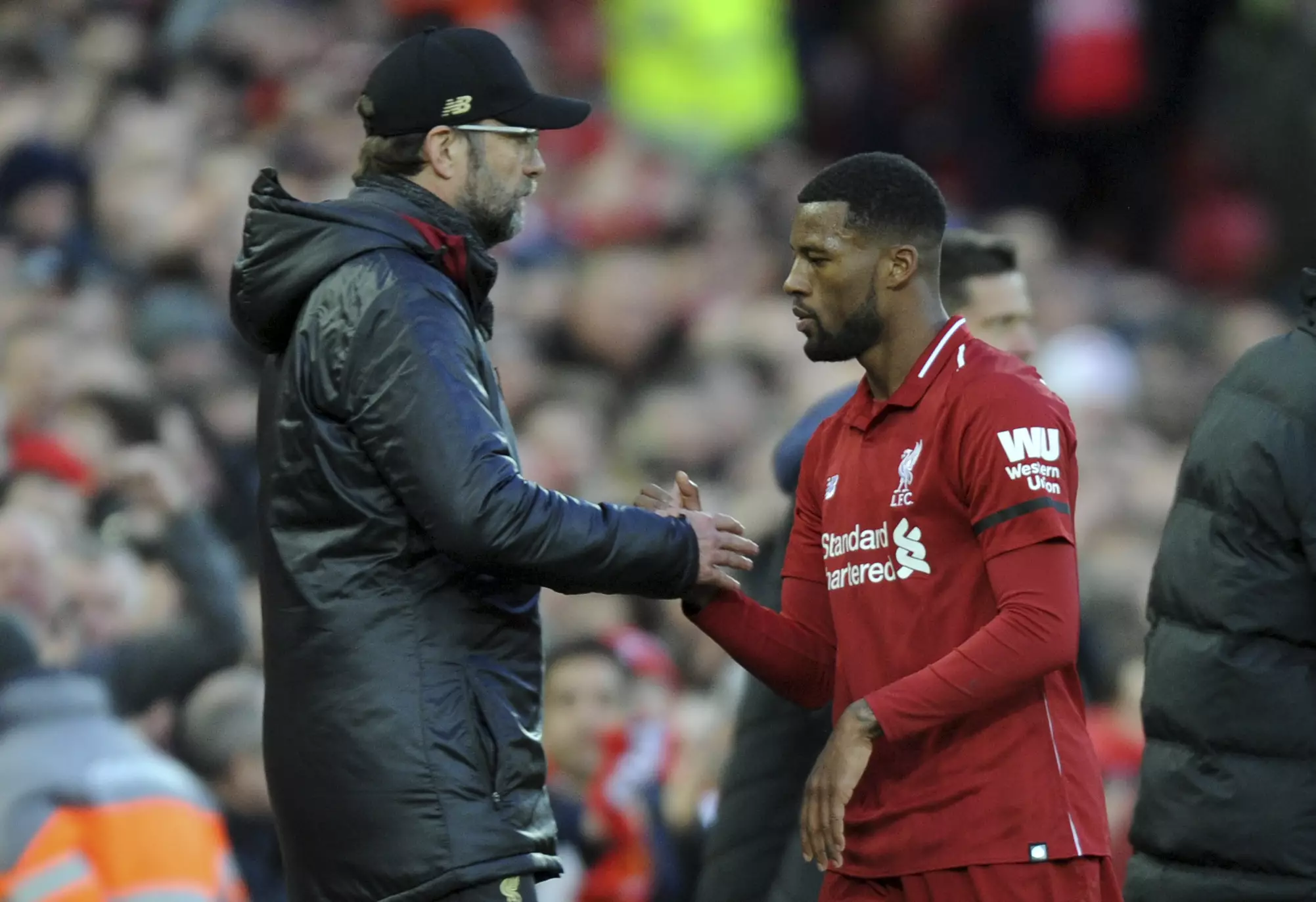 Wijnaldum looks set to stay at Liverpool. Image: PA Images