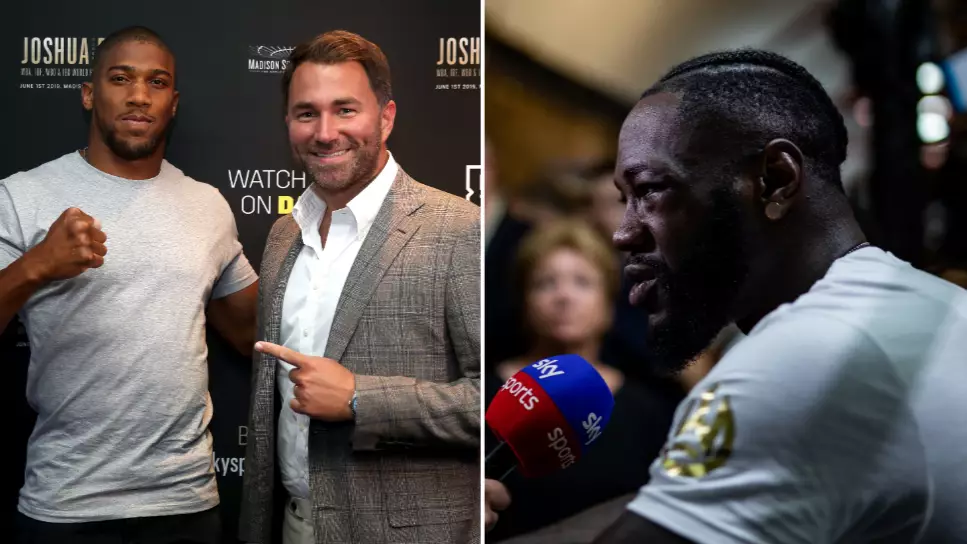 Deontay Wilder Lost All Respect For Anthony Joshua After He Leaked 'Private Messages' To Eddie Hearn