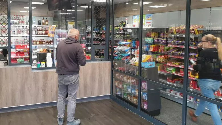 Off-Licence Stores All Produce Behind Bullet Proof Glass To Prevent Thefts