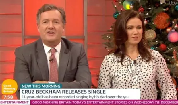 Piers Morgan Has Slammed Cruz Beckham's New Christmas Single