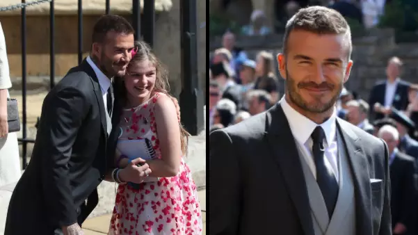 Manchester Arena Bombing Survivor Says Hugging David Beckham Was 'Best Bit' Of Royal Wedding